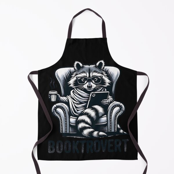 Item preview, Funny Raccoon Booktrovert Reading Introvert Book Lover designed and sold by Testarossi Designs.