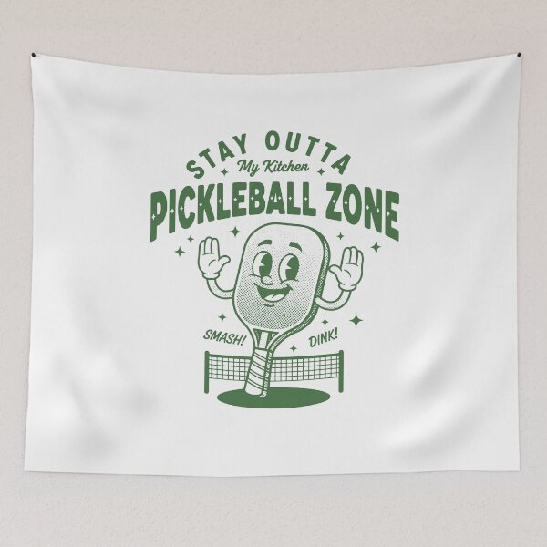 Item preview, Pickleball Stay Outta My Kitchen Zone Funny Player designed and sold by LuminOrb.