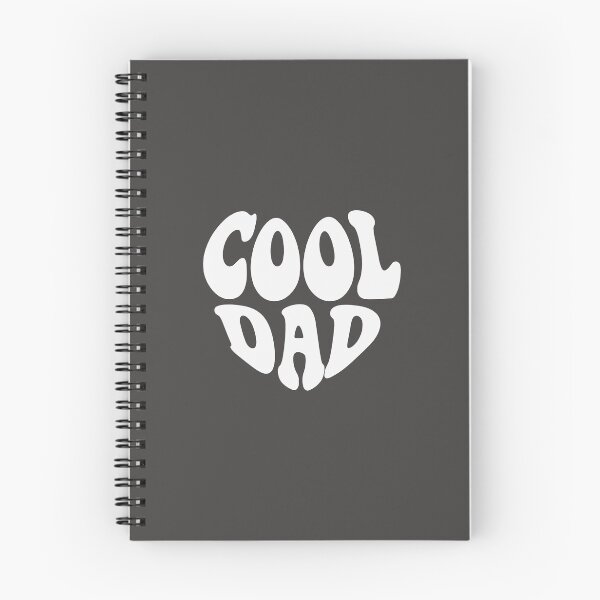 Item preview, Cool Dad White Heart Wavy Typography designed and sold by WAMTEES.