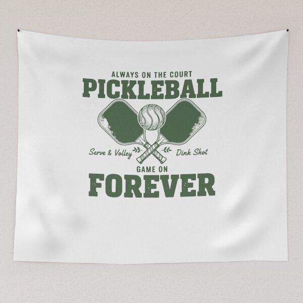 Artikelvorschau, Pickleball Forever Always On The Court Player entworfen und verkauft von LuminOrb.