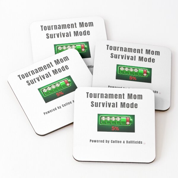 Item preview, Baseball Mom: Tournament survival mode designed and sold by Tired Baseball Mom .