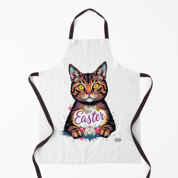 Item preview, Cat Easter Cute with Colorful Eggs designed and sold by Sweet Dreams & Fantasia.