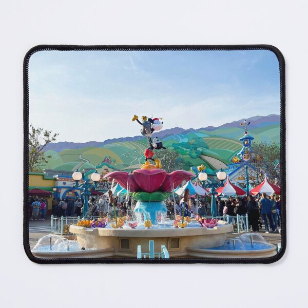 Item preview, Mickey and Minnie Toon Town Fountain designed and sold by Wish Upon Art.