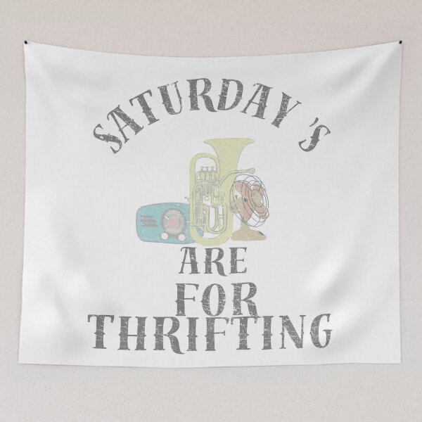 Item preview, Saturdays or for thrifting designed and sold by TaraPen.