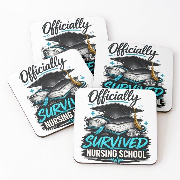 Item preview, Nursing School Survivor – RN Graduation Minimalist Shirt designed and sold by Line-Mood1⭐️⭐️⭐️⭐️⭐️.