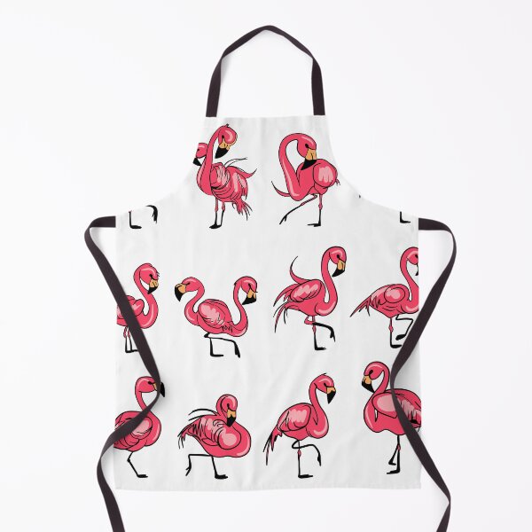 Item preview, Elegant Pink Flamingo Poses Sticker Pack designed and sold by LYAN-STORE.