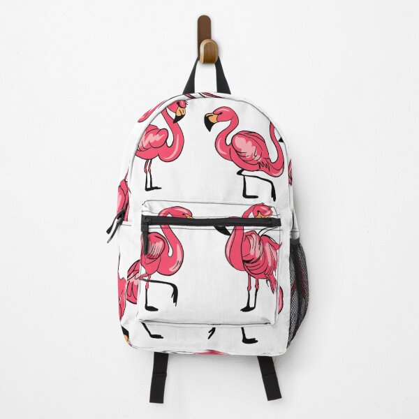 Item preview, Elegant Pink Flamingo Poses Sticker Pack designed and sold by LYAN-STORE.