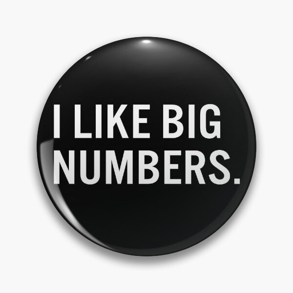 Item preview, I Like Big  Numbers. designed and sold by JacquieMira.