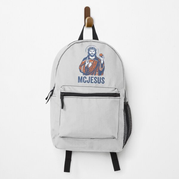 Item preview, McJesus Edmonton Hockey Savior Funny  designed and sold by HowToCanadian.