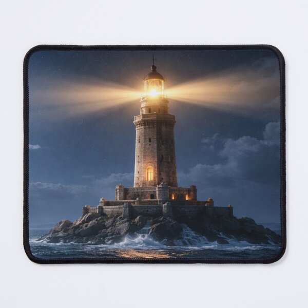 Item preview, Lonely Lighthouse Under the Moon designed and sold by JuViRo.