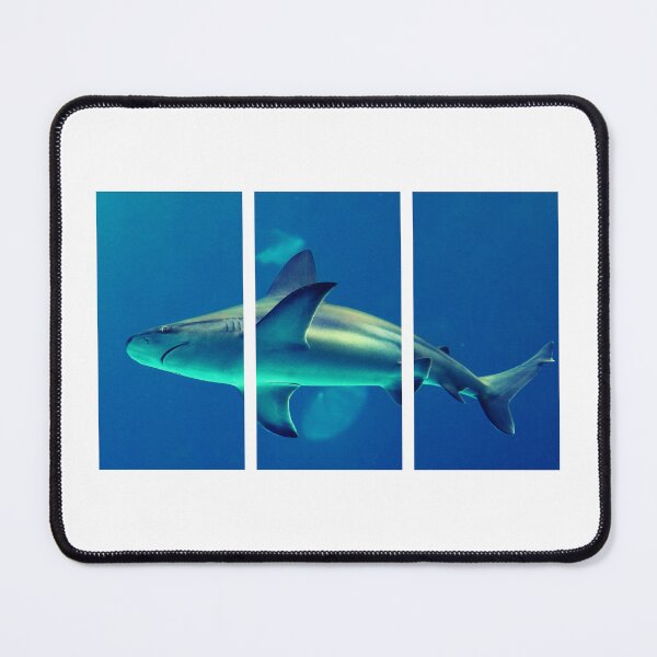 Item preview, Swimming Shark, in Blues (Triptych) designed and sold by MariaHype.