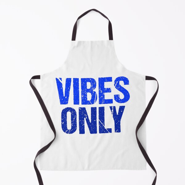Item preview, Vibes Only, Blue Grunge Typography designed and sold by Memes N Lore .