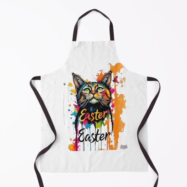 Item preview, Cat Easter Cute with Colorful Eggs designed and sold by Sweet Dreams & Fantasia.