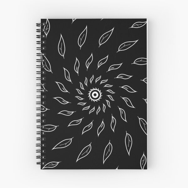 Item preview, spiral of leaves designed and sold by SilvaSketch.