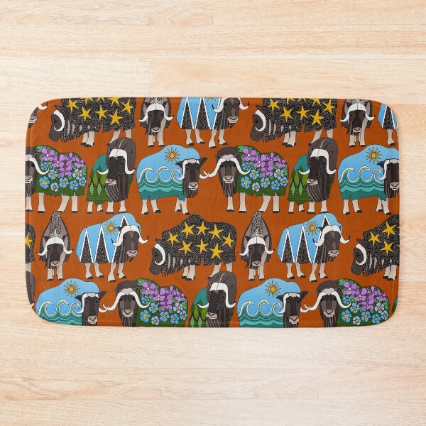 Item preview, Alaskan musk ox rust designed and sold by scrummy.