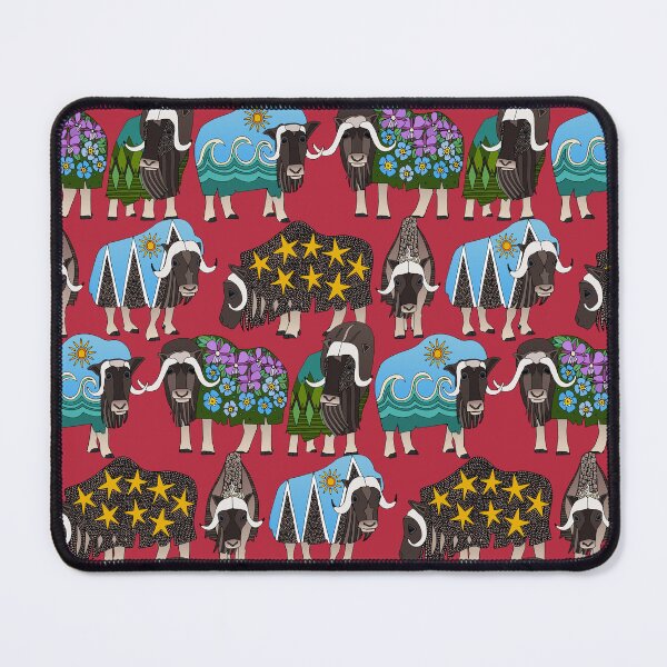 Item preview, Alaskan musk ox red designed and sold by scrummy.