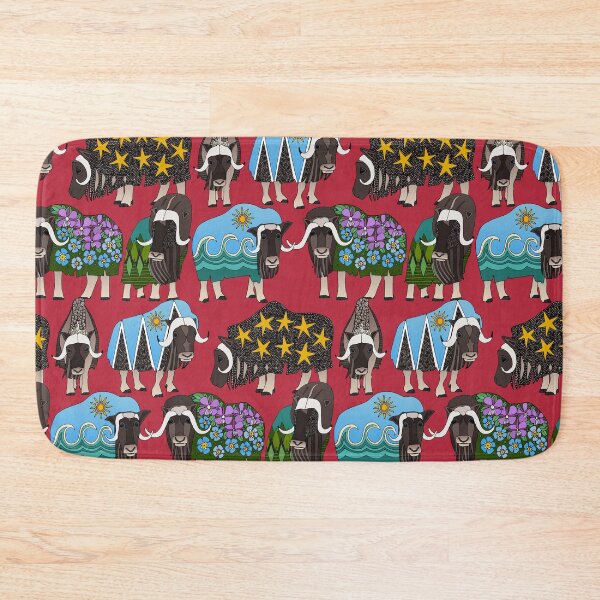 Item preview, Alaskan musk ox red designed and sold by scrummy.