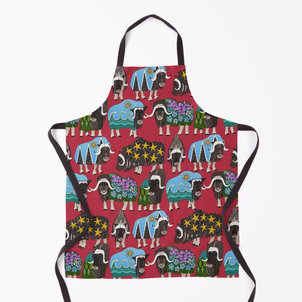 Item preview, Alaskan musk ox red designed and sold by scrummy.