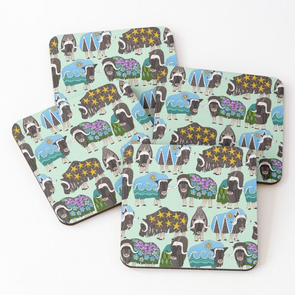 Item preview, Alaskan musk ox mint designed and sold by scrummy.