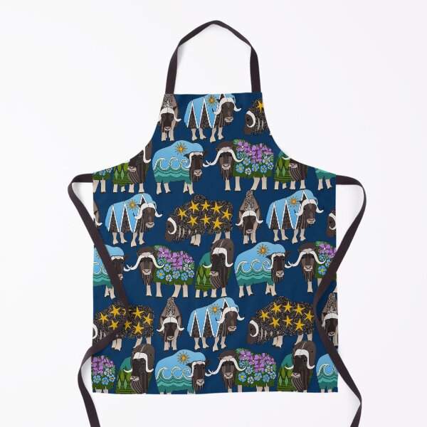 Item preview, Alaskan musk ox blue designed and sold by scrummy.