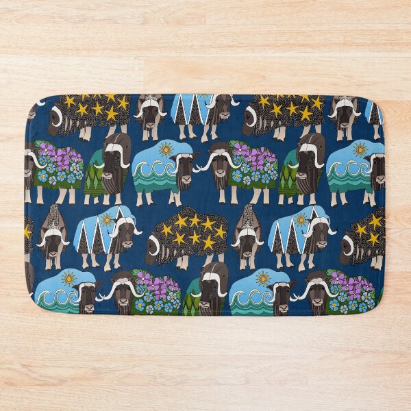 Item preview, Alaskan musk ox blue designed and sold by scrummy.