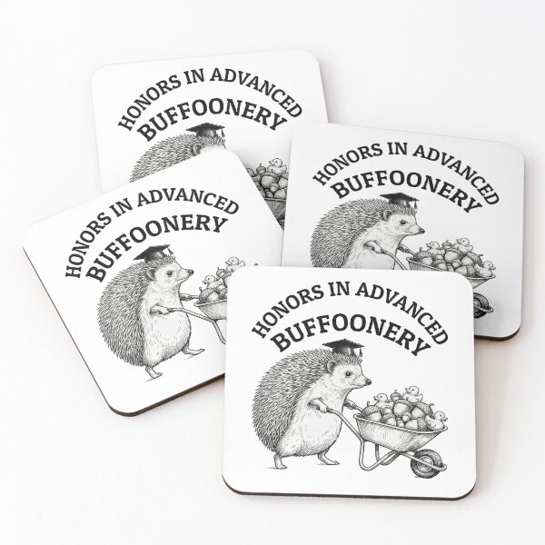 Item preview, Hedgehog Graduation Shirt Wheelbarrow Ducks Honors Buffoonery Tee designed and sold by rvanderveken.