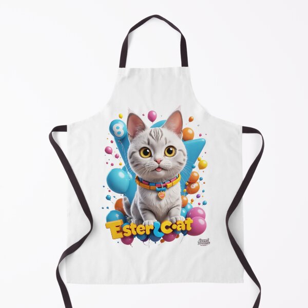 Item preview, Cat Easter Cute with Colorful Eggs designed and sold by Sweet Dreams & Fantasia.
