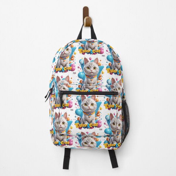 Item preview, Cat  Easter Cute with Colorful Eggs designed and sold by Sweet Dreams & Fantasia.