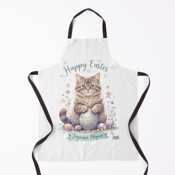 Item preview, Cat Easter Cute with Colorful Eggs designed and sold by Sweet Dreams & Fantasia.