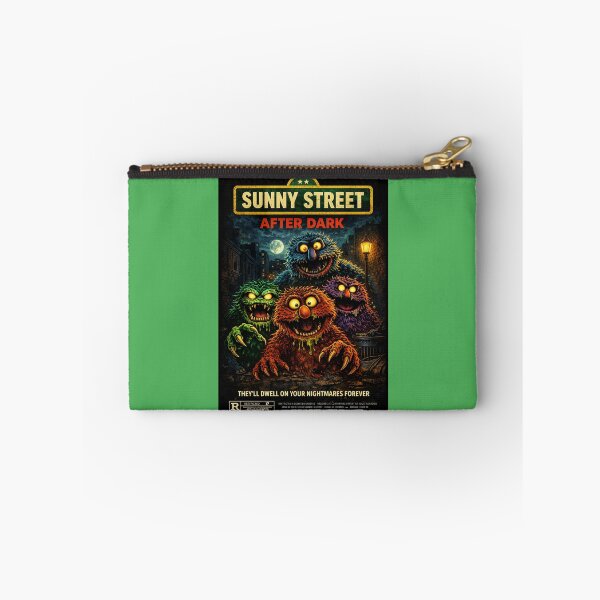 Item preview, After Dark on Sunny Street Retro Horror Monster Parody Movie Poster designed and sold by GhostDawgs.