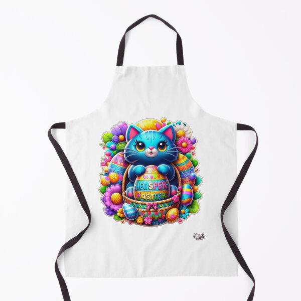 Item preview, Cat Easter Cute with Colorful Eggs designed and sold by Sweet Dreams & Fantasia.