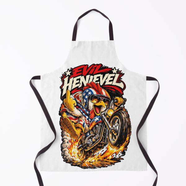 Item preview, Evil Henievel – Stunt Chicken designed and sold by CrazyGirlllc.