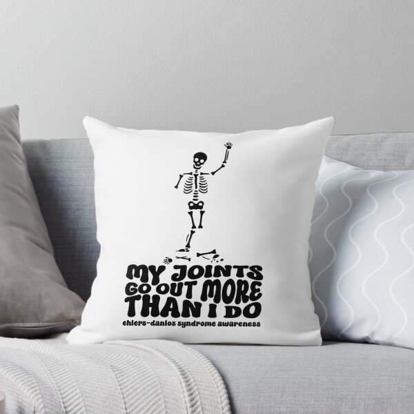 Item preview, My Joints Go Out More Than I Do - EDS Awareness Skeleton designed and sold by Jesabee Designs.