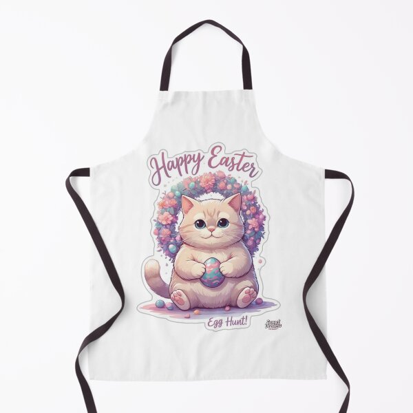 Item preview, Cat Easter Cute with Colorful Eggs designed and sold by Sweet Dreams & Fantasia.