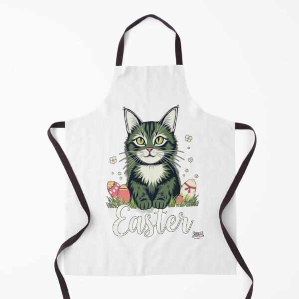 Item preview, Cat Easter Cute with Colorful Eggs designed and sold by Sweet Dreams & Fantasia.