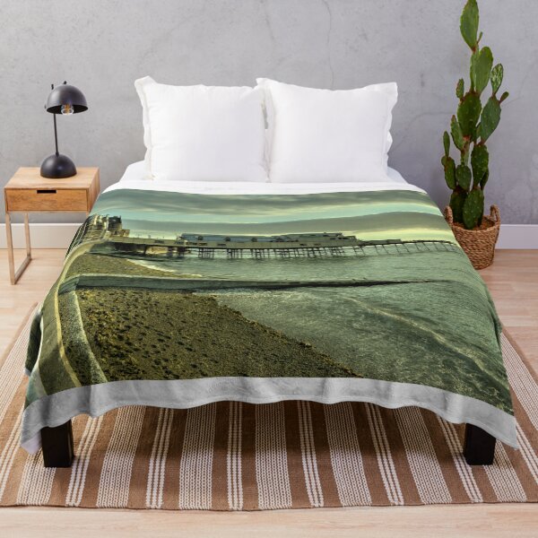 Item preview, Aberystwyth pier and beach designed and sold by hawkie.
