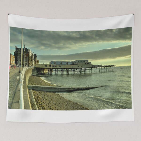 Item preview, Aberystwyth pier and beach designed and sold by hawkie.