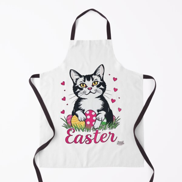 Item preview, Cat Easter Cute with Colorful Eggs designed and sold by Sweet Dreams & Fantasia.