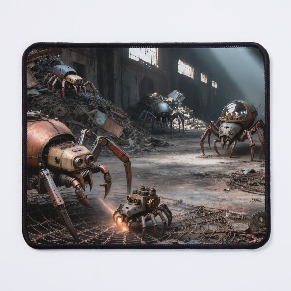 Item preview, Scrapyard Engineers – Scrappunk Spider Workshop designed and sold by SynthRaccoon.