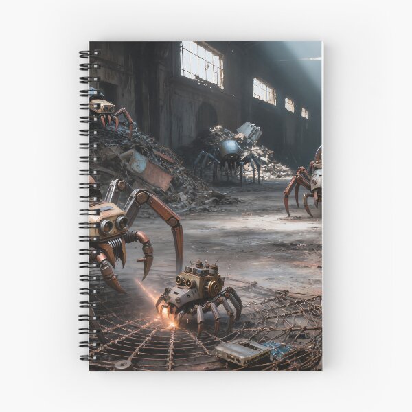 Item preview, Scrapyard Engineers – Scrappunk Spider Workshop designed and sold by SynthRaccoon.