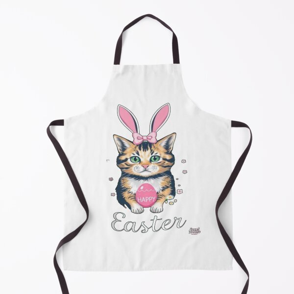 Item preview, Cat Easter Cute with Colorful Eggs designed and sold by Sweet Dreams & Fantasia.