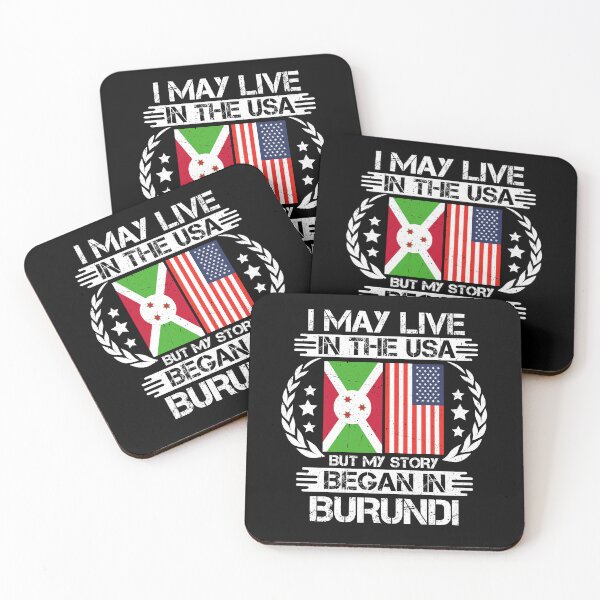 Item preview, I May Live In The USA But My Story Began In Burundi  designed and sold by CosmoKitsch.
