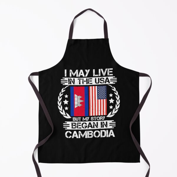 Item preview, I May Live In The USA But My Story Began In Cambodia   designed and sold by CosmoKitsch.