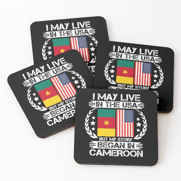 Item preview, I May Live In The USA But My Story Began In Cameroon  designed and sold by CosmoKitsch.