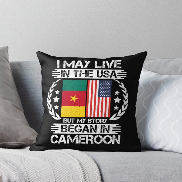 Item preview, I May Live In The USA But My Story Began In Cameroon  designed and sold by CosmoKitsch.