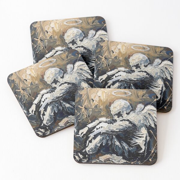 Item preview, Dark Fallen Angel Skeleton Gothic Artwork designed and sold by Meteor Destroyer.