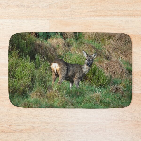 Item preview, Roe deer standing eating grass designed and sold by Stephen Jarman.