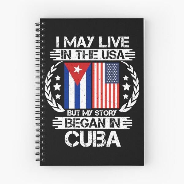 Item preview, I May Live In The USA But My Story Began In Cuba  designed and sold by CosmoKitsch.