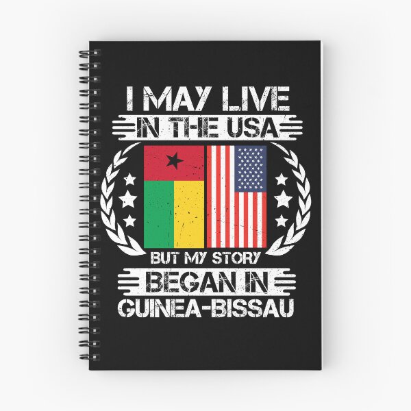 Item preview, I May Live In The USA But My Story Began In Guinea-bissau designed and sold by CosmoKitsch.