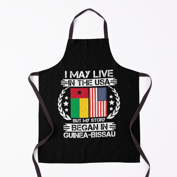 Item preview, I May Live In The USA But My Story Began In Guinea-bissau designed and sold by CosmoKitsch.